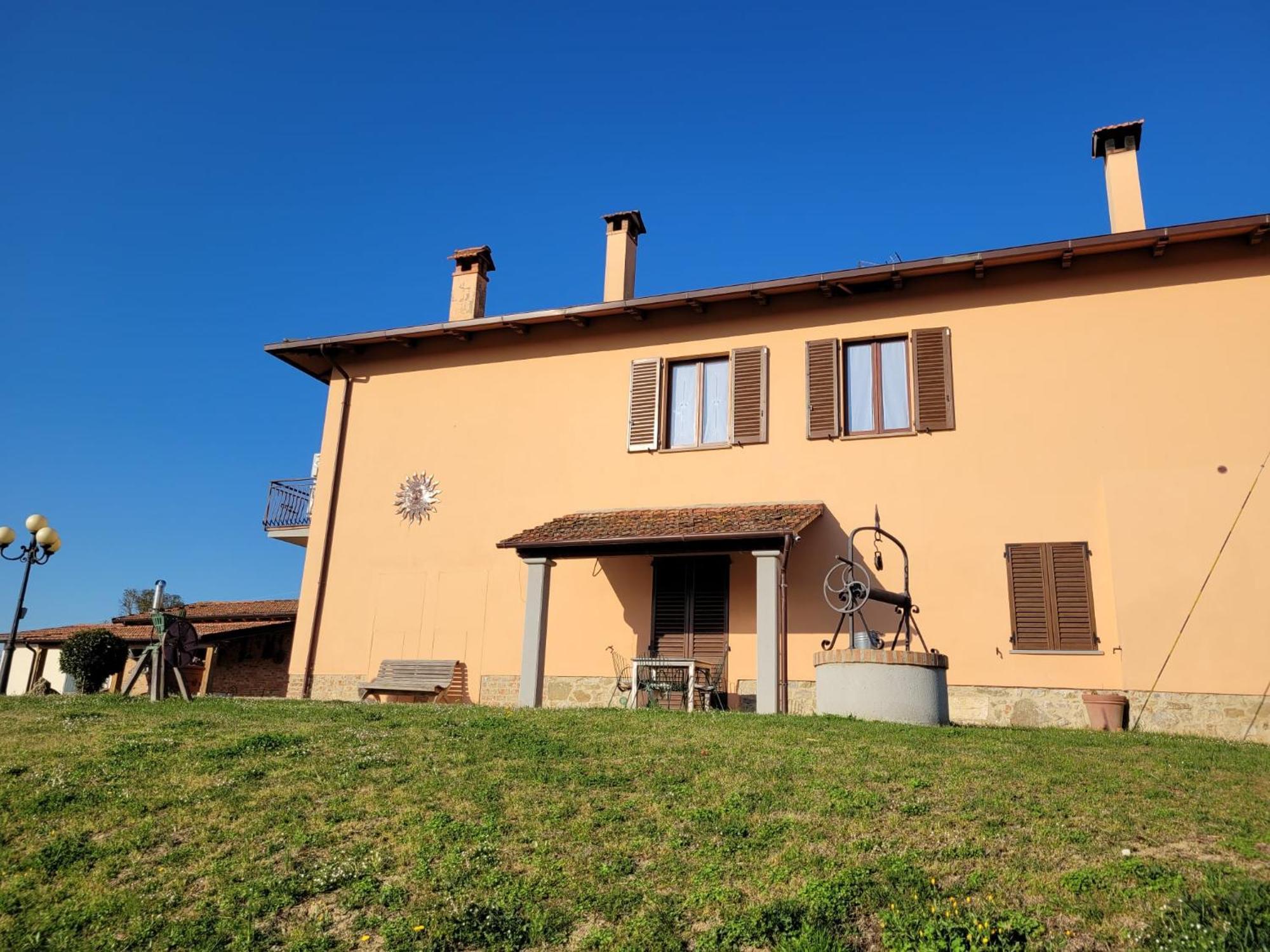 Willa Il Casale Di Lucullo Lucignano Zewnętrze zdjęcie